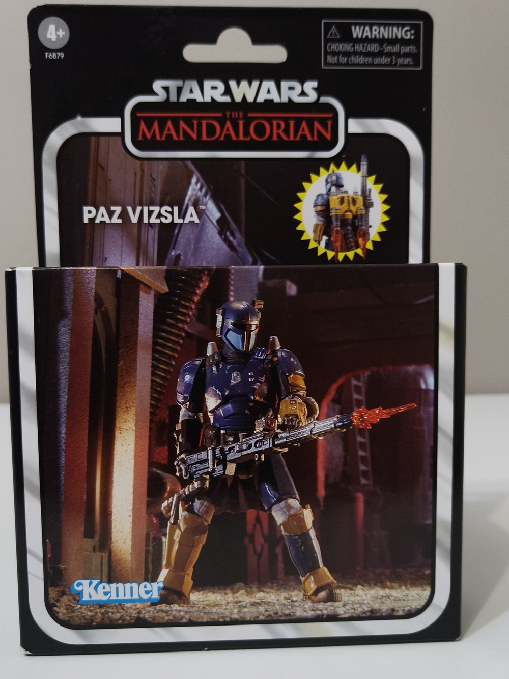Star Wars the Mandalorian Paz Vizsla Deluxe Action Figure, Star Wars Collection